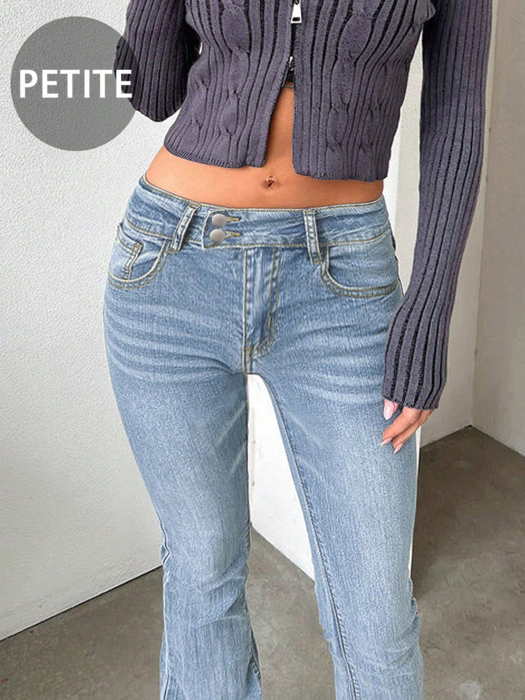 Jeans SHEIN, albastru