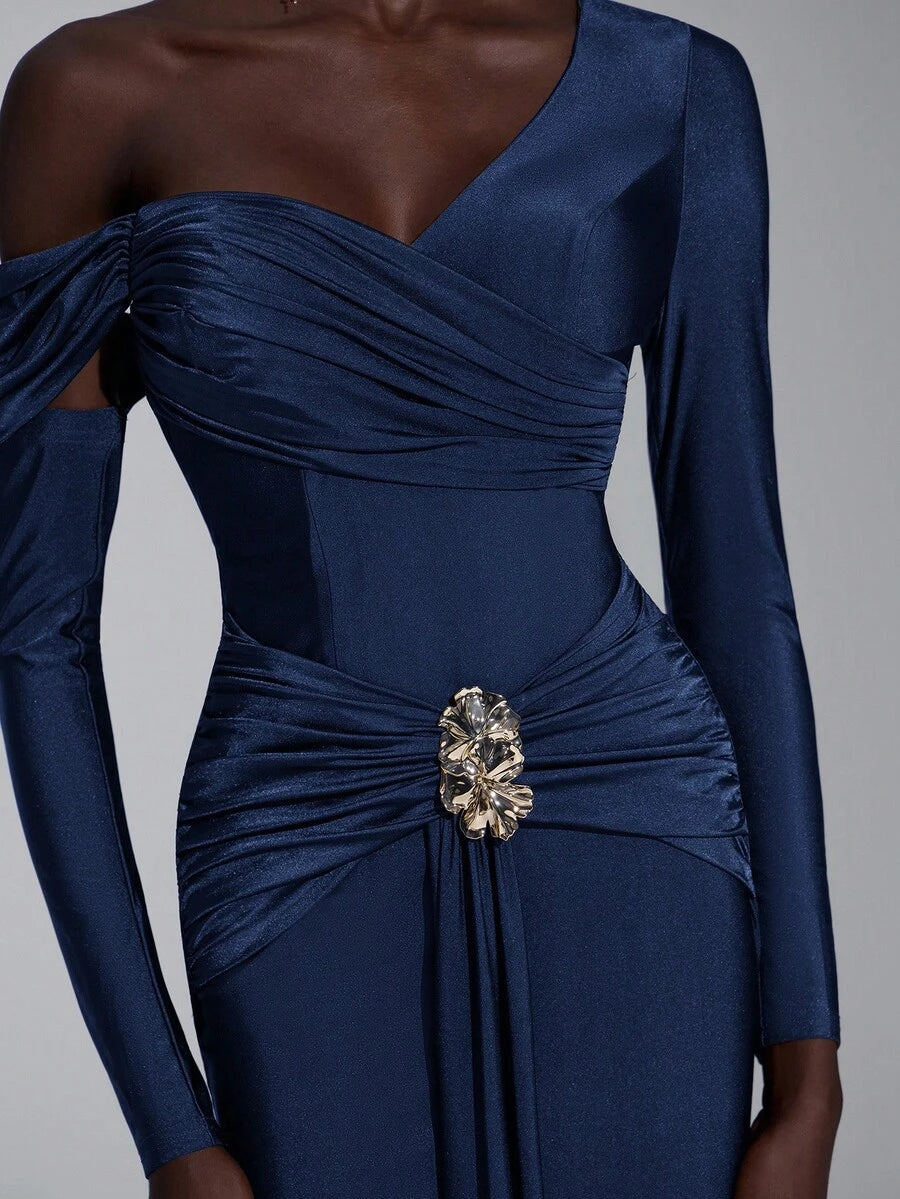 Rochie maxi SHEIN, albastru