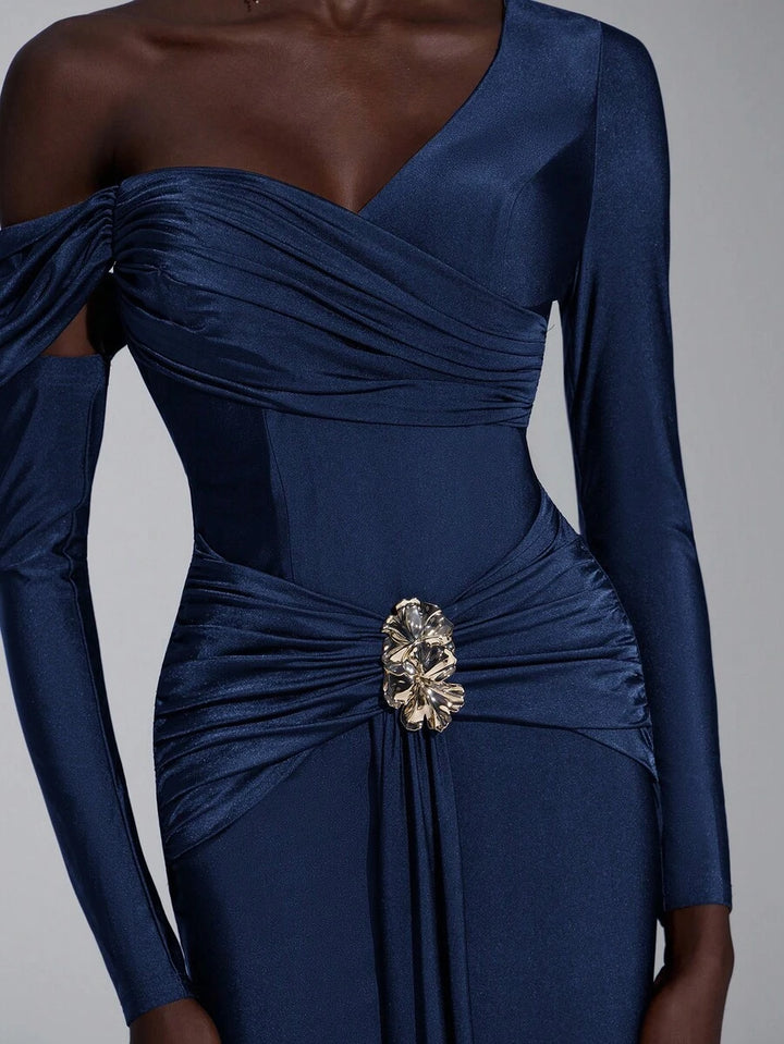 Rochie maxi SHEIN, albastru