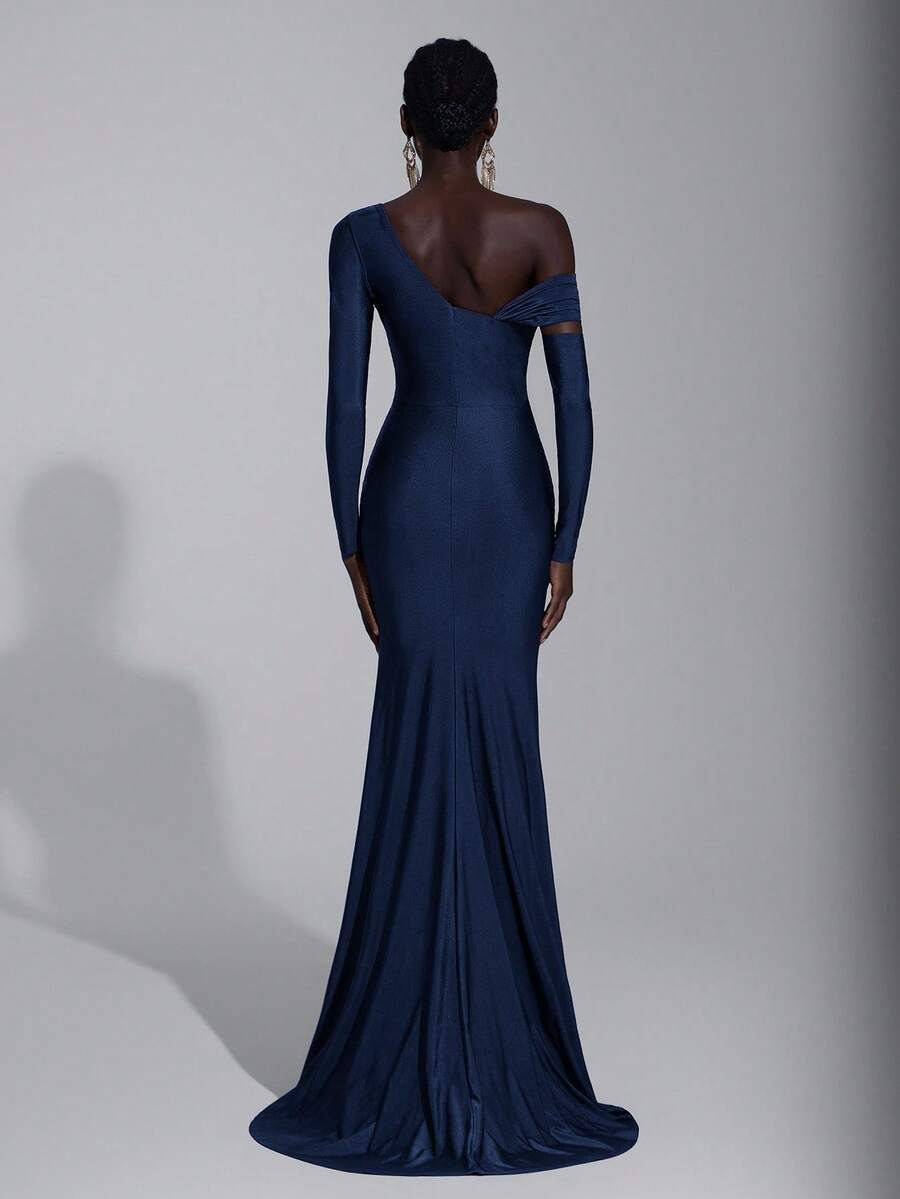 Rochie maxi SHEIN, albastru
