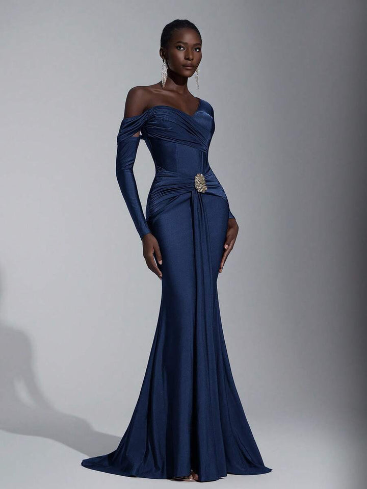 Rochie maxi SHEIN, albastru