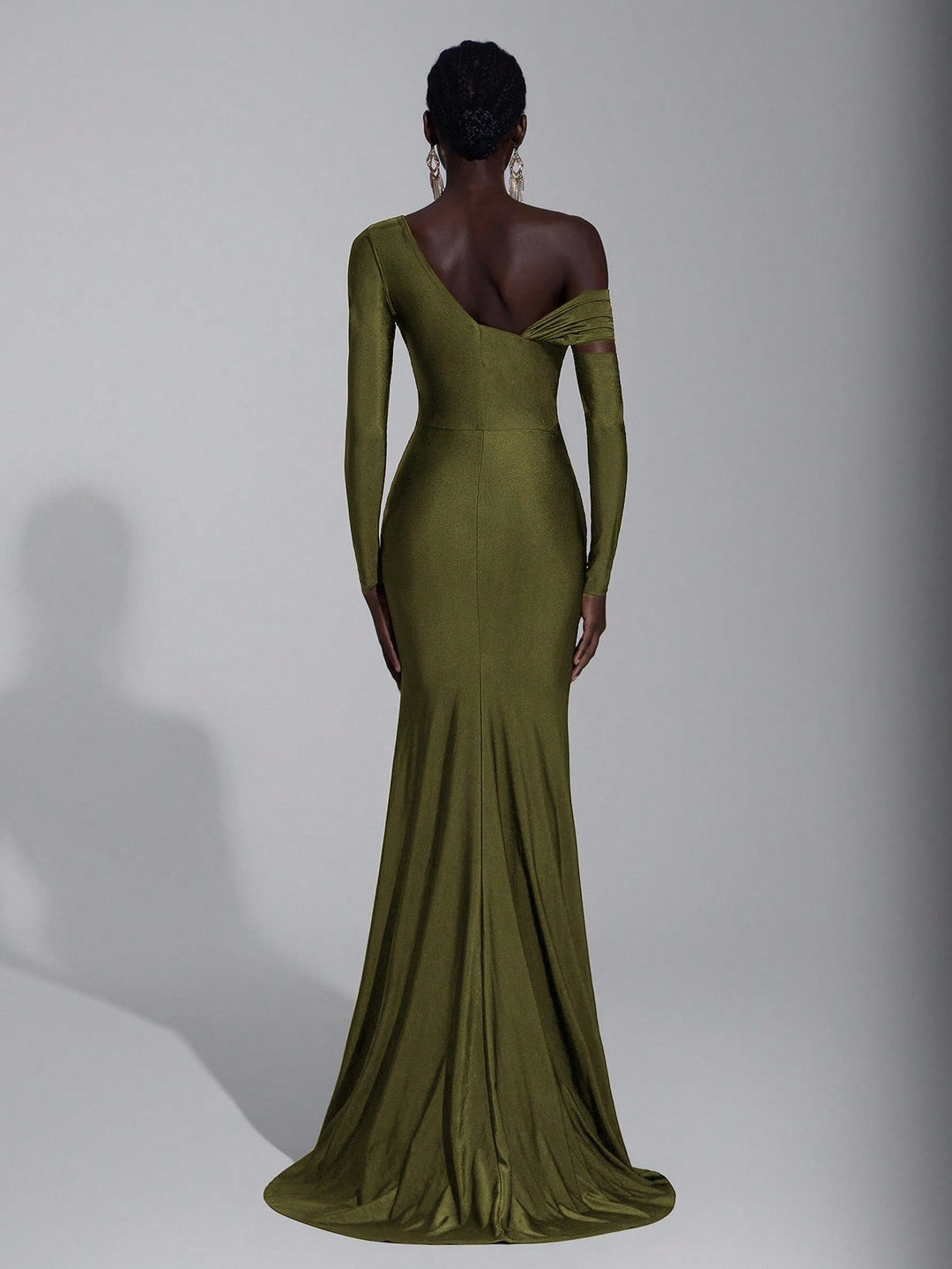 Rochie SHEIN, kaki