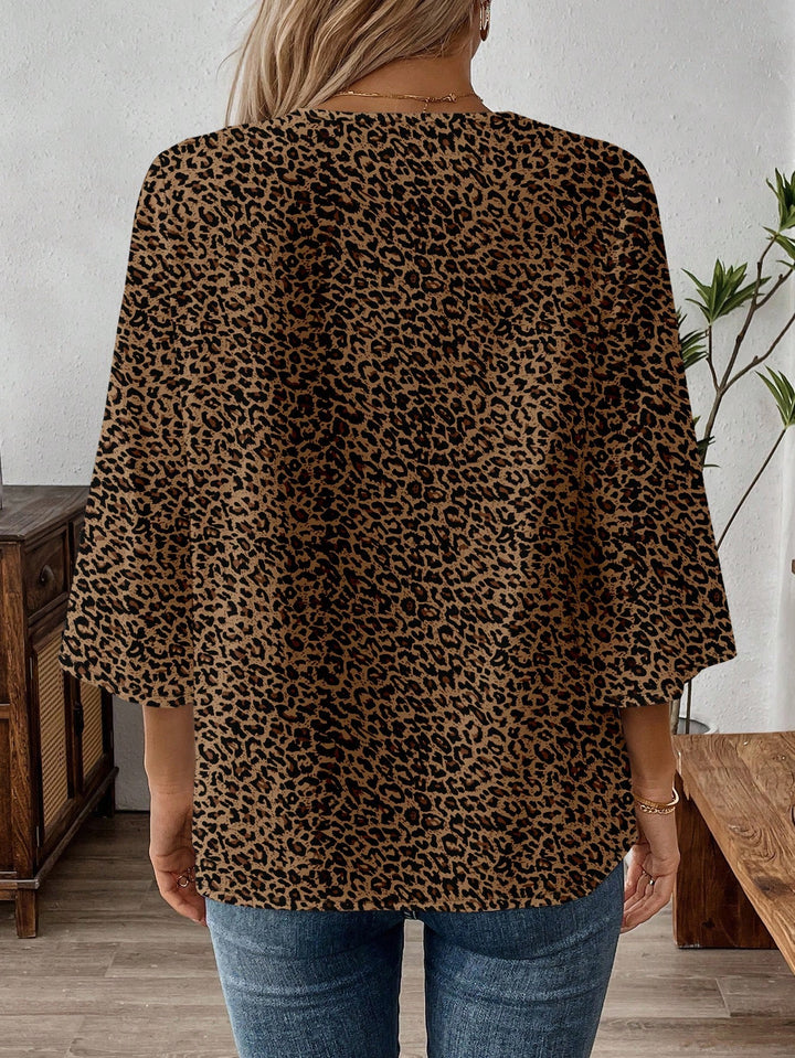 Bluză SHEIN, maro