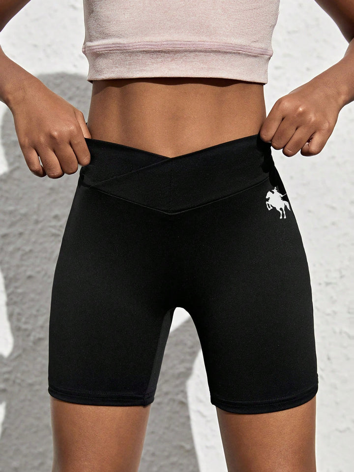 Colanți scurți Shein, negru