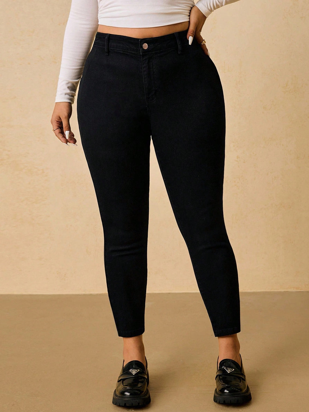 Jeans SHEIN, negru