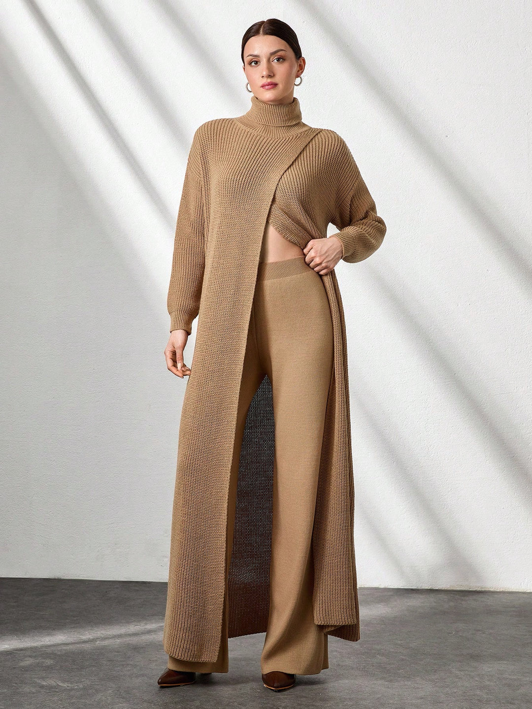 SHEIN együttes, barna