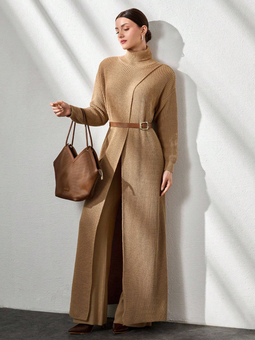 SHEIN együttes, barna