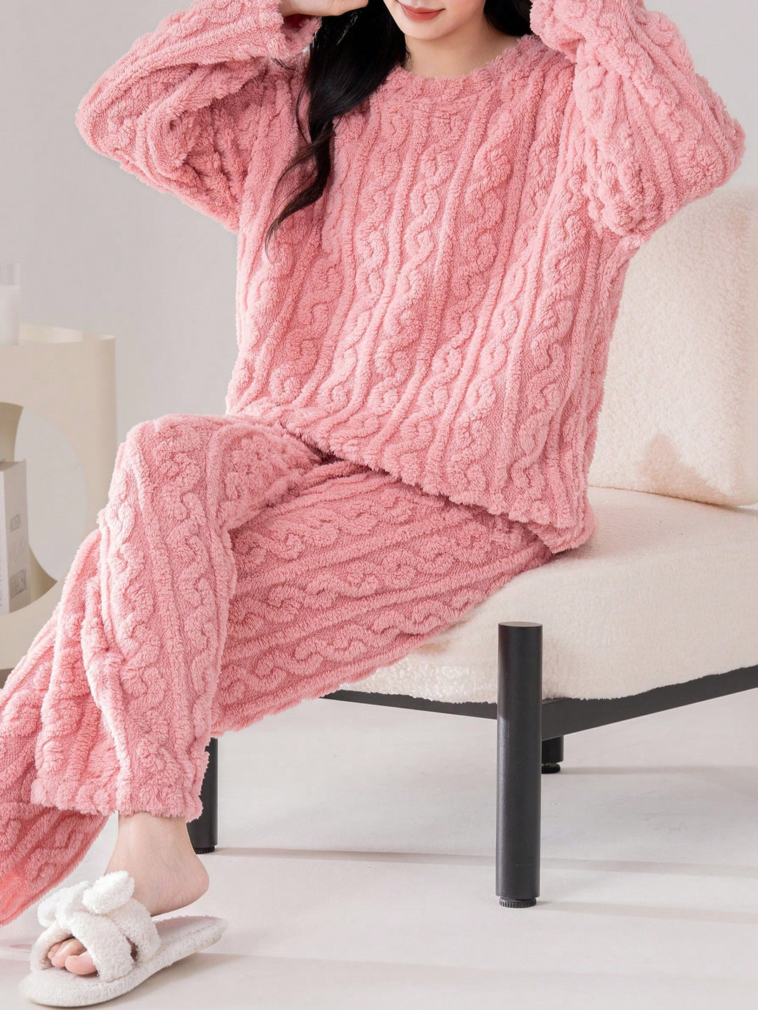 Pijama SHEIN, roz