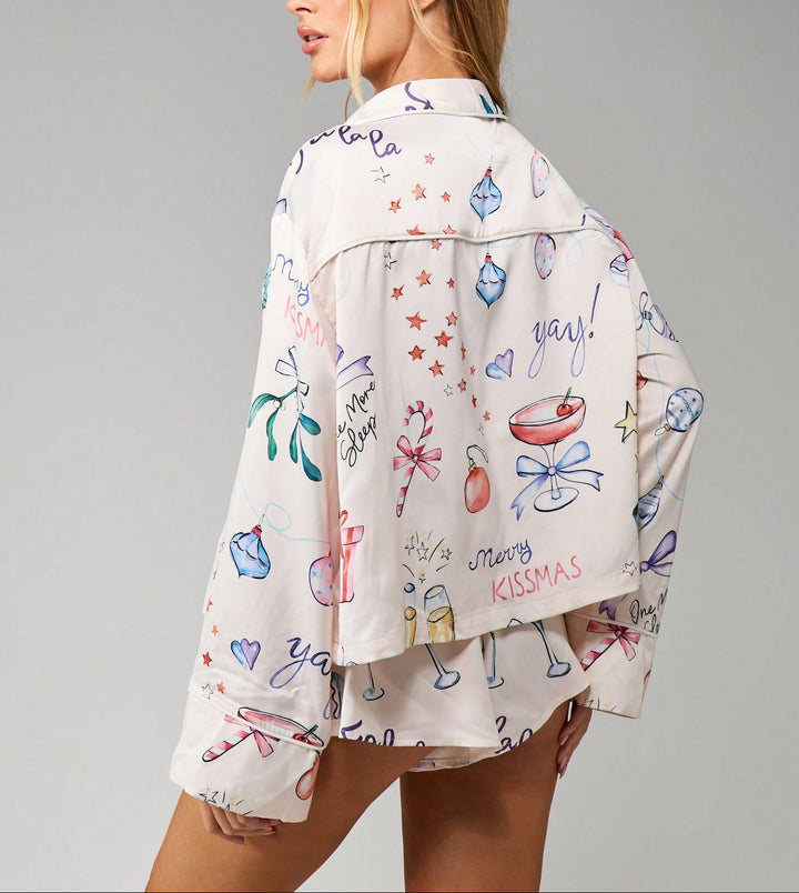 Missguided by Shein pizsama szett, vegyes színek
