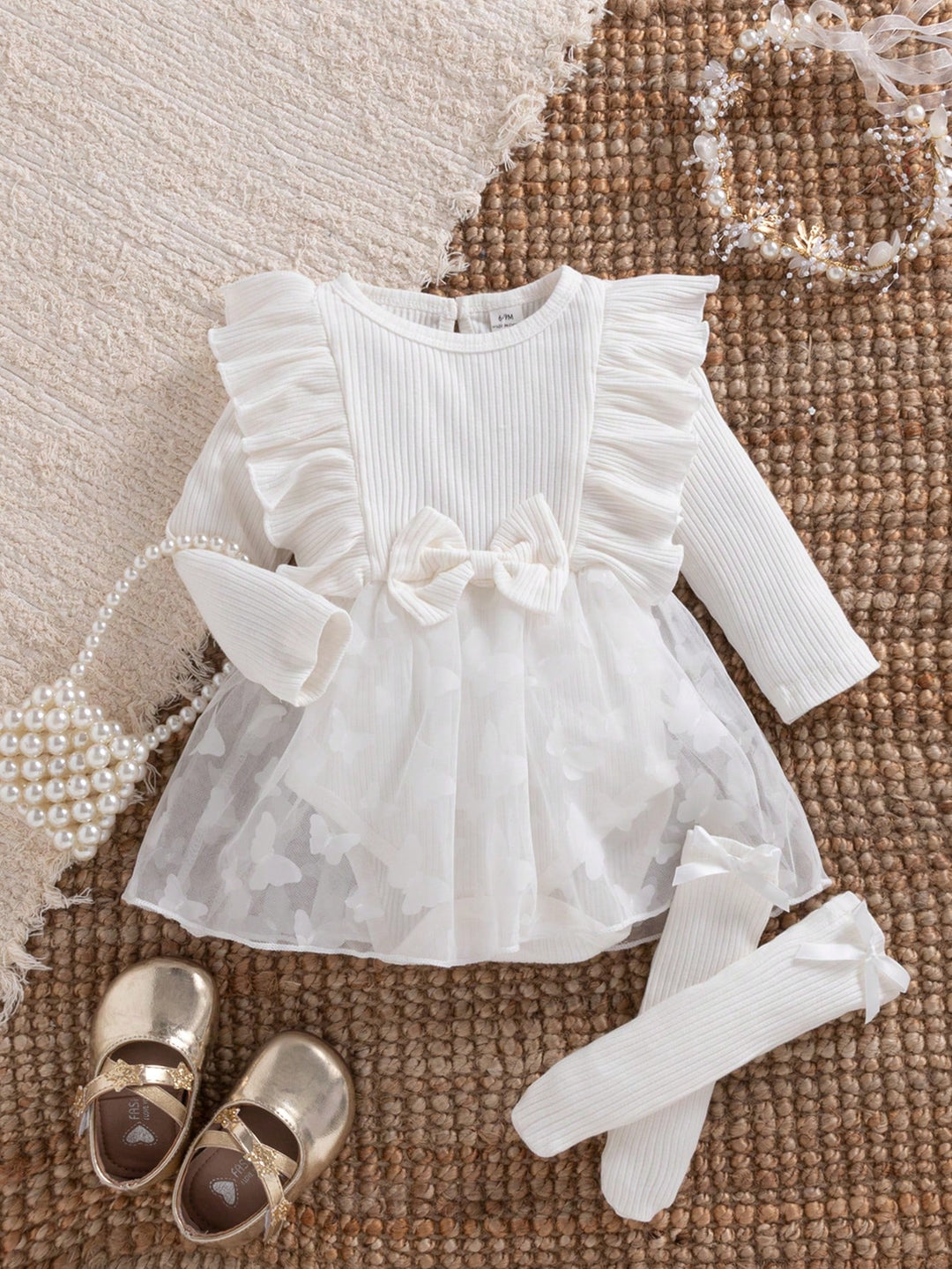 Shein mini ruha, fehér