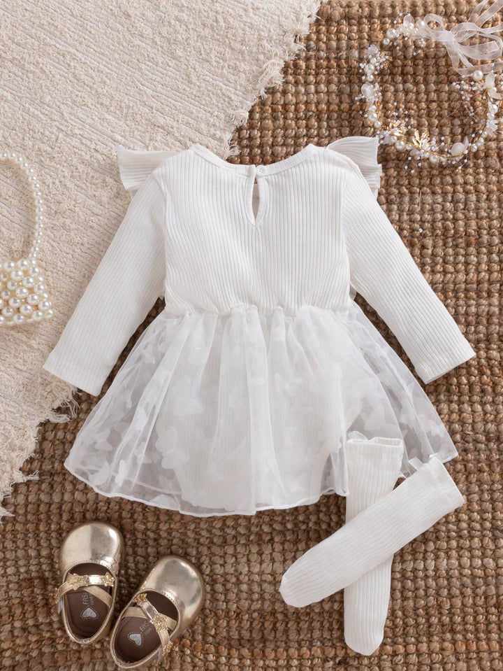 Shein mini ruha, fehér