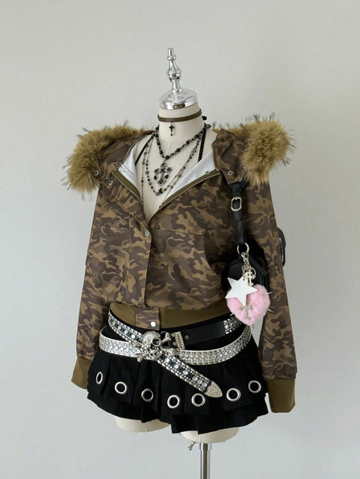 Palton SHEIN, mix culori