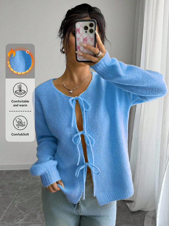 Cardigan SHEIN, albastru