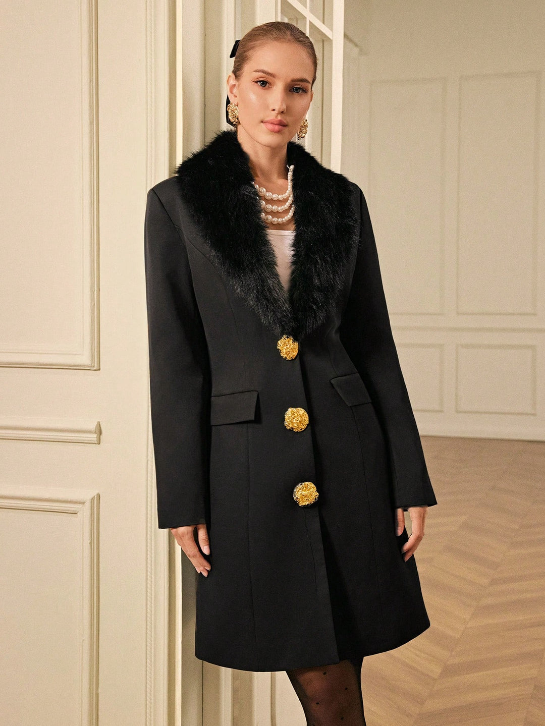 Rochie scurtă SHEIN, negru