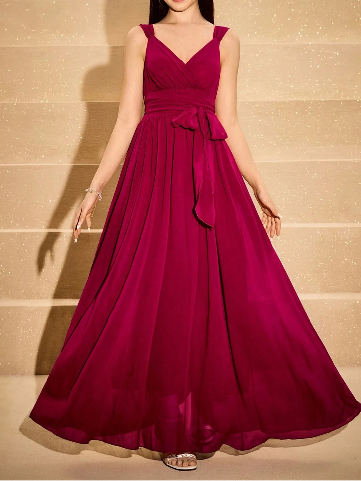Rochie maxi Shein, roșu