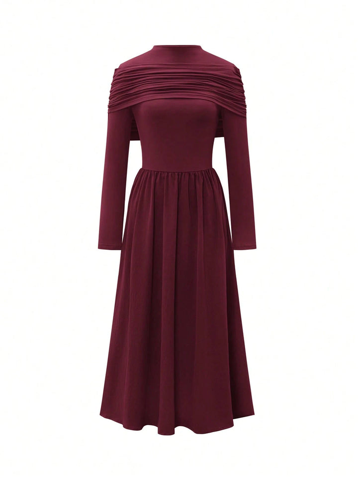 Rochie maxi SHEIN, roșu
