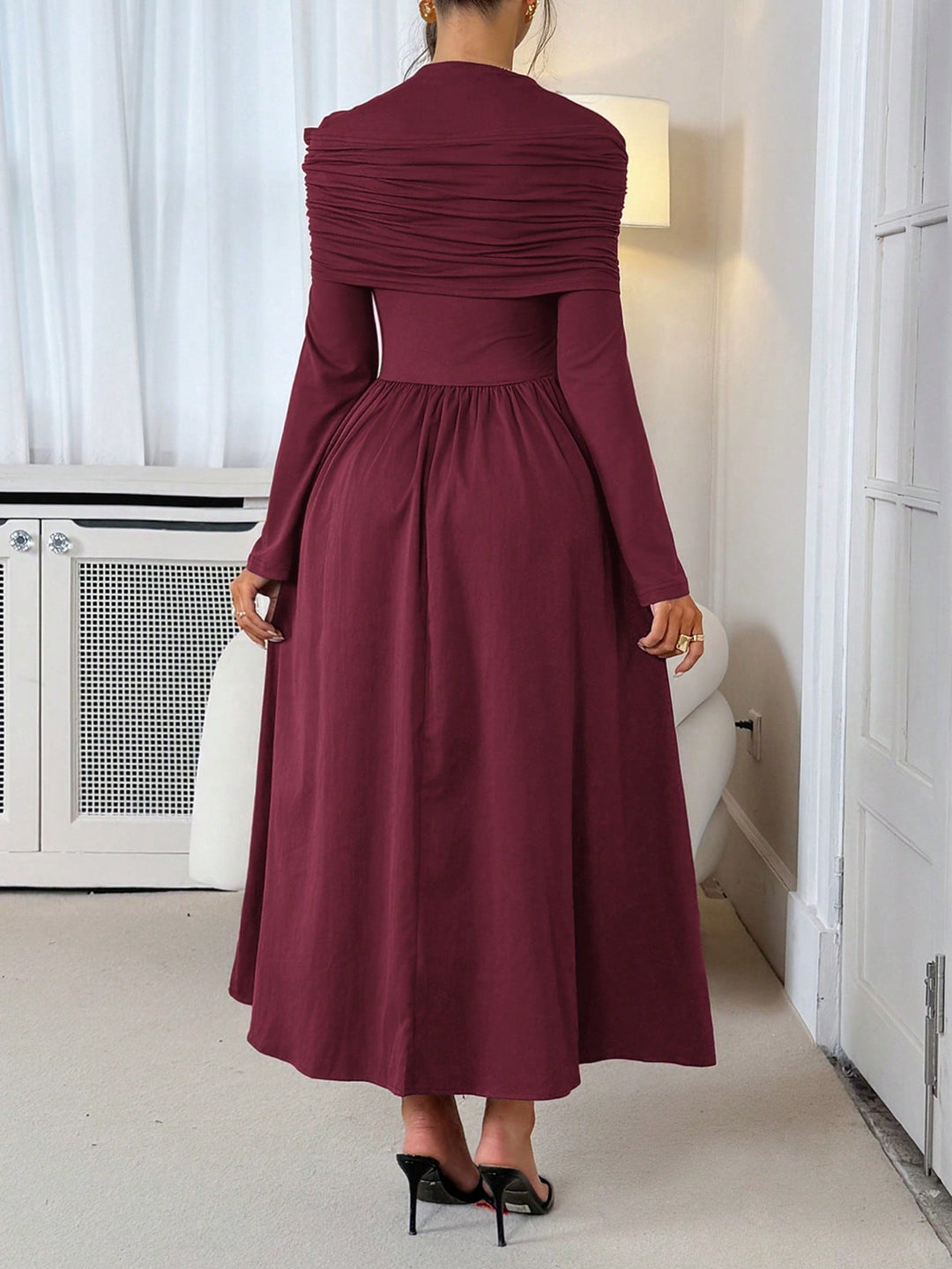 Rochie maxi SHEIN, roșu