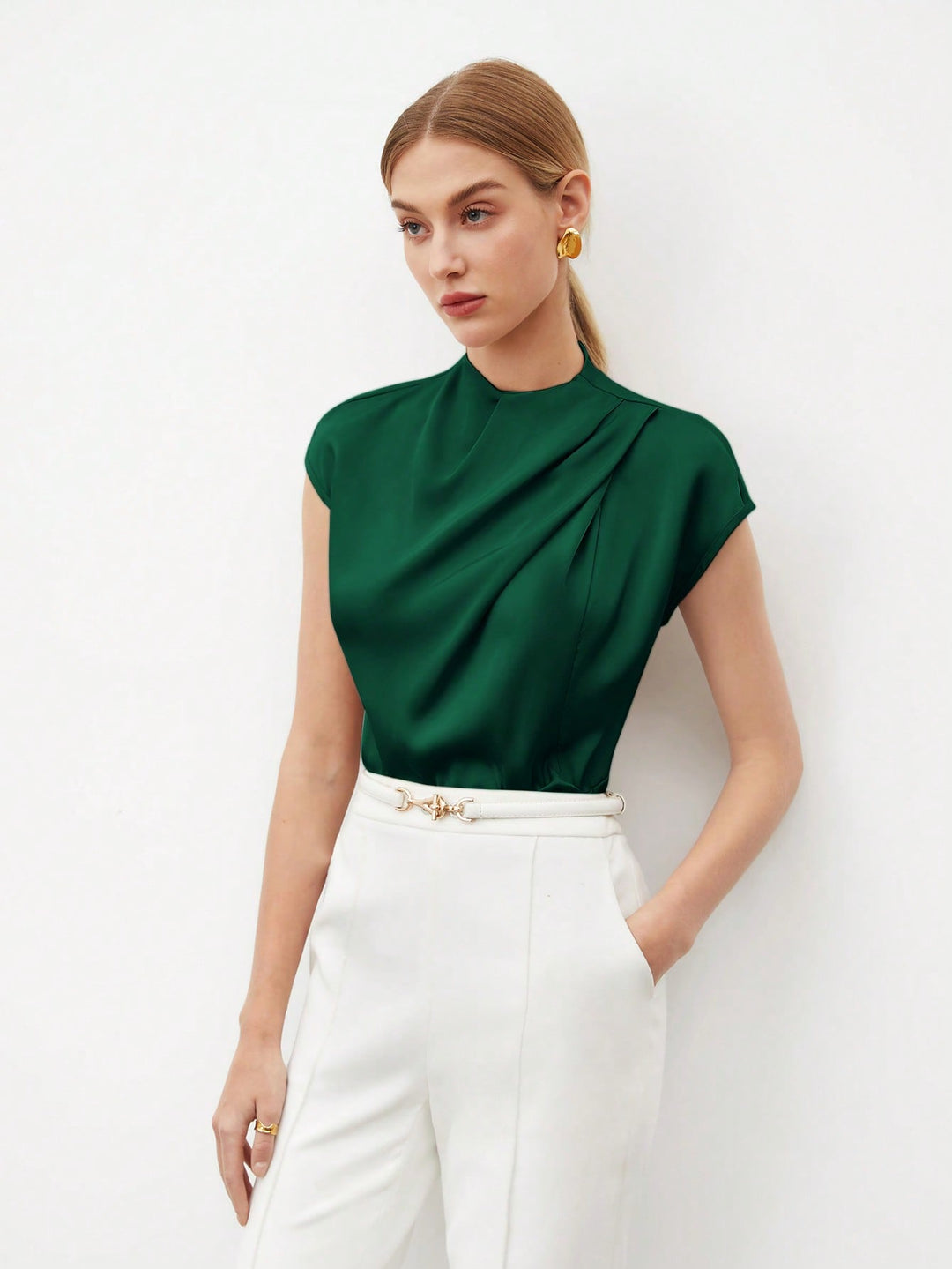 Bluza SHEIN, verde