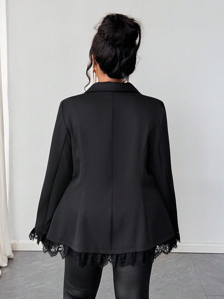 Sacou SHEIN, negru