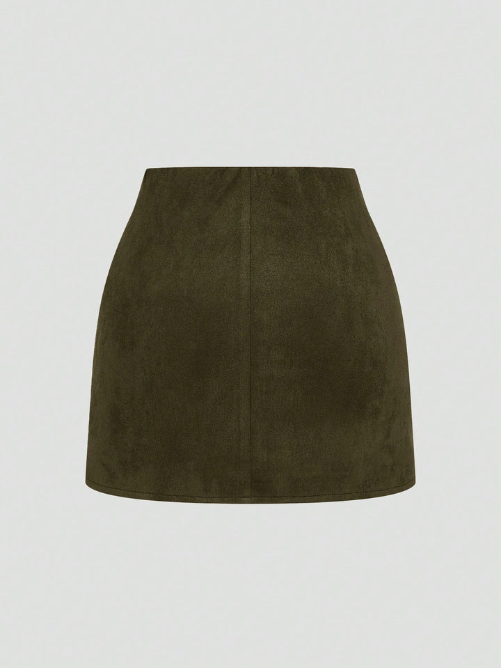SHEIN Maxi szoknya, khaki