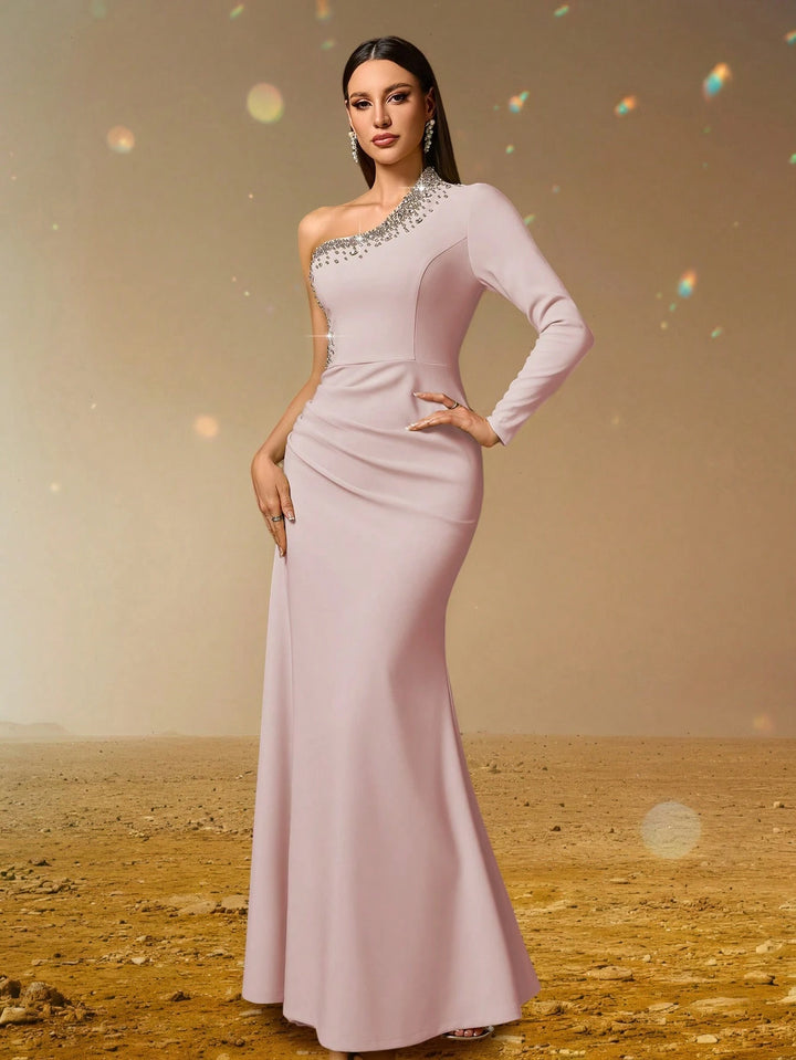 Rochie maxi SHEIN, roz