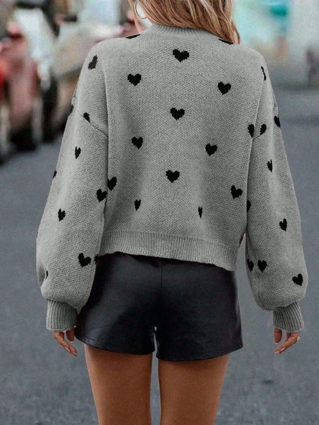 Pulover SHEIN, gri