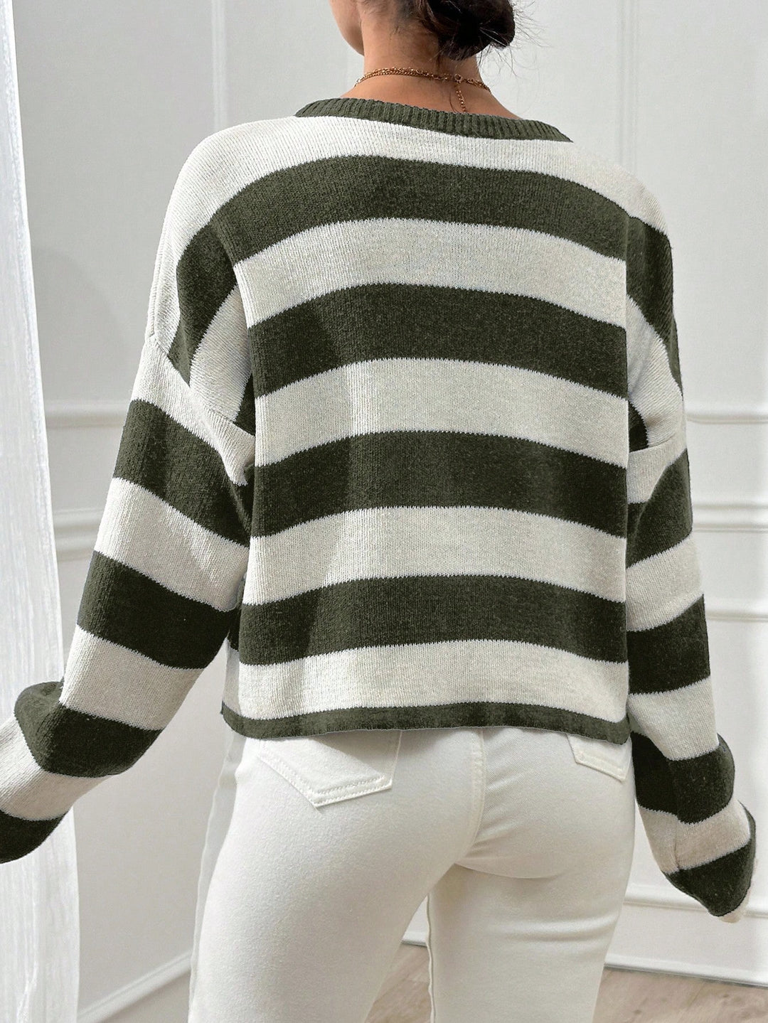 Cardigan SHEIN, kaki