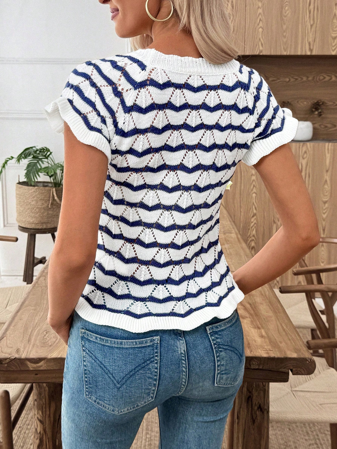 Cardigan SHEIN, albastru