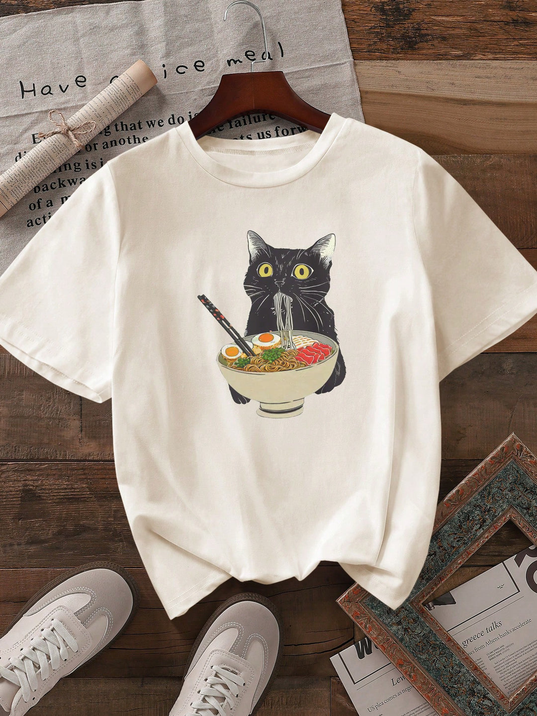 Tricou SHEIN, bej