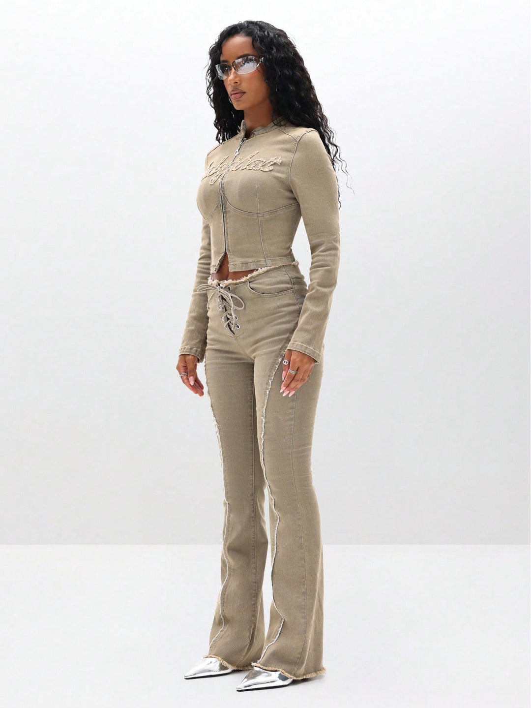 Jeans SHEIN, bej