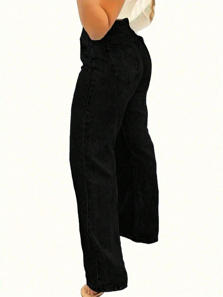 Jeans SHEIN, negru