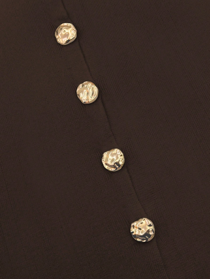Cardigan SHEIN, maro