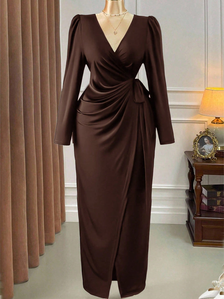 Rochie SHEIN, maro