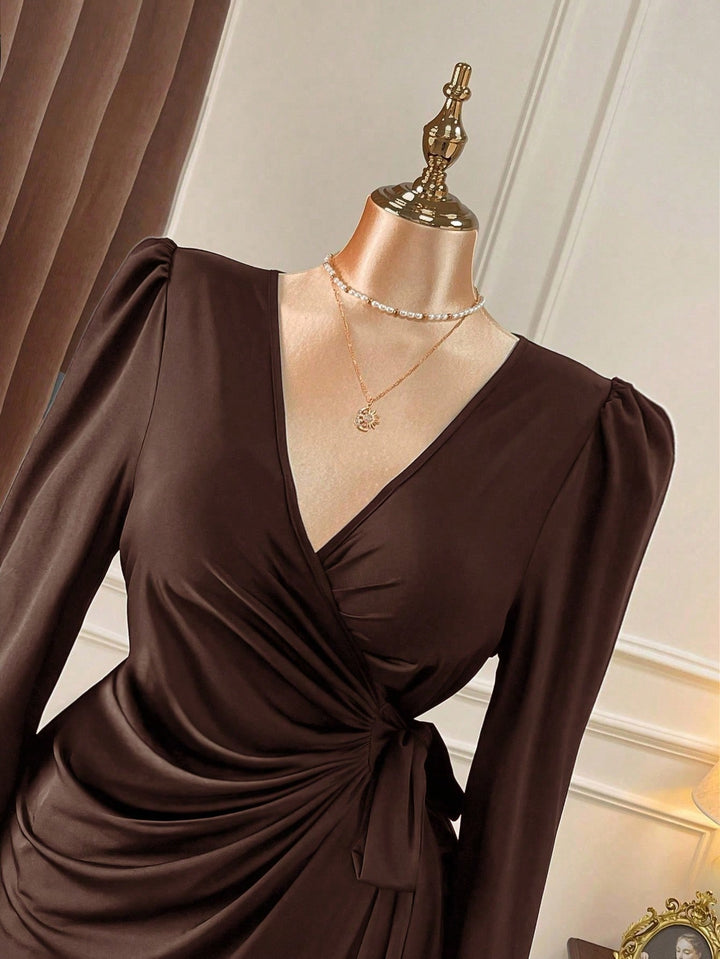 Rochie SHEIN, maro