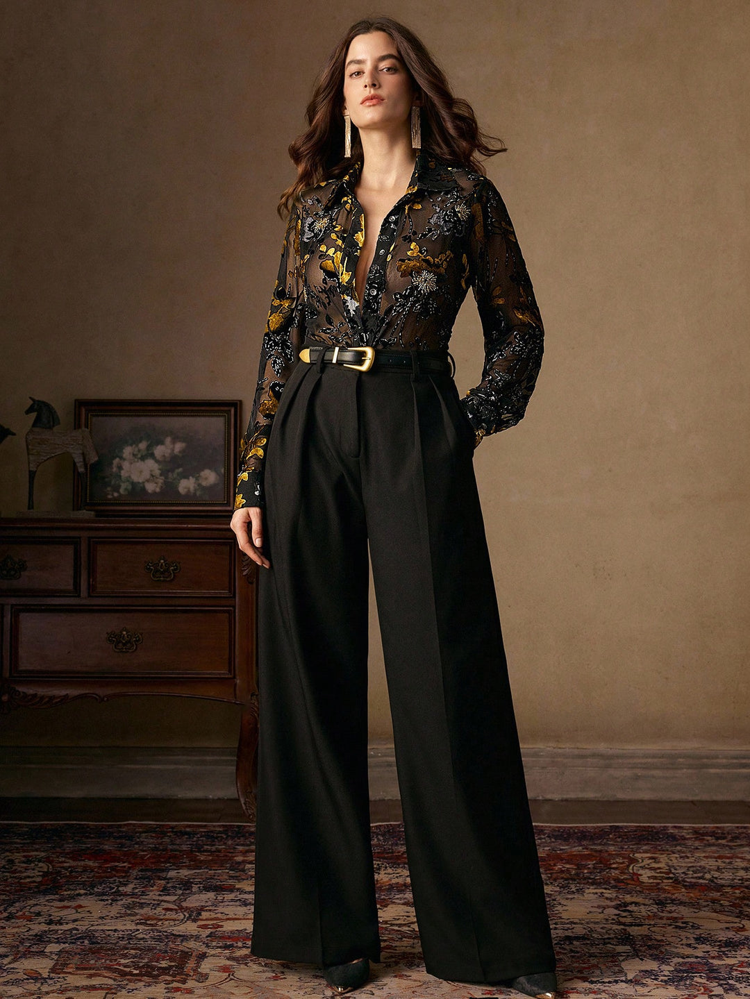 Bluza SHEIN, negru