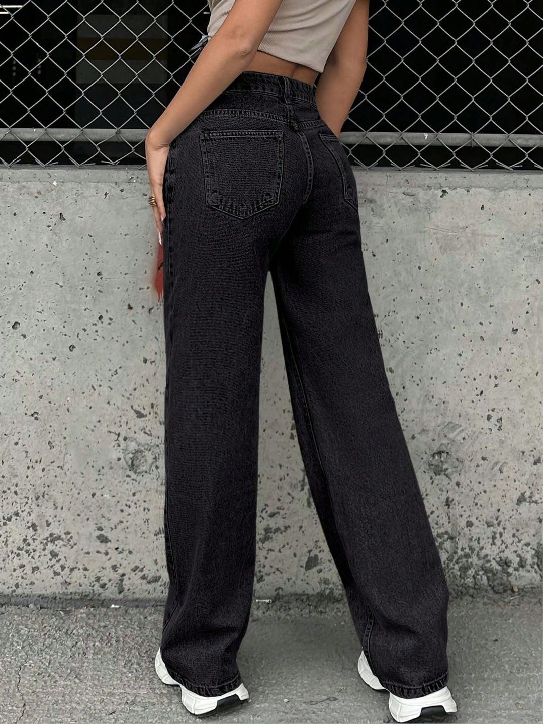 Jeans SHEIN, negru