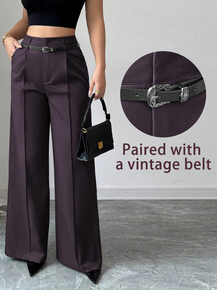 Pantaloni SHEIN, mov