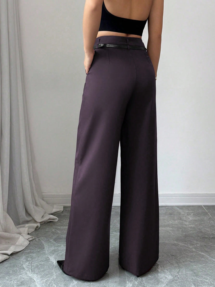 Pantaloni SHEIN, mov