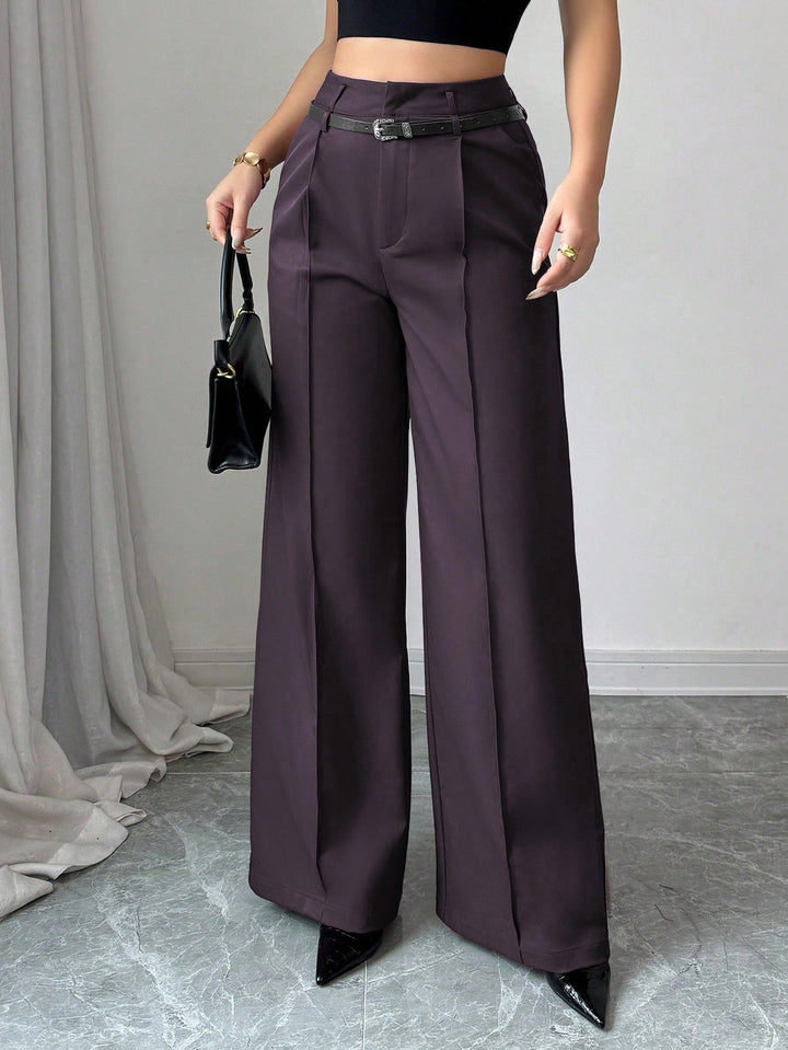 Pantaloni SHEIN, mov