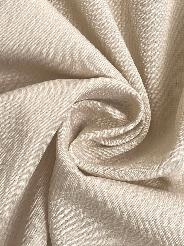 SHEIN midi ruha, krém színű