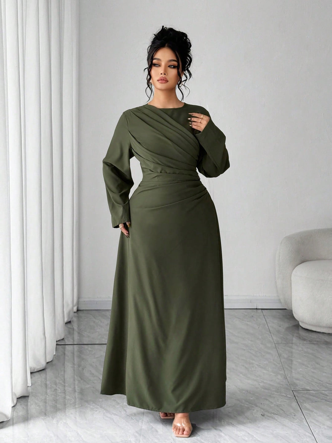 Rochie SHEIN, verde