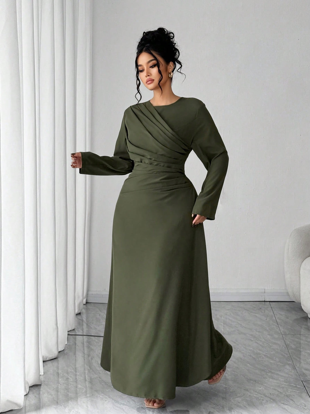 Rochie SHEIN, verde