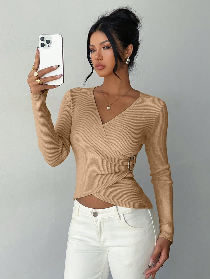 Pulover SHEIN, kaki