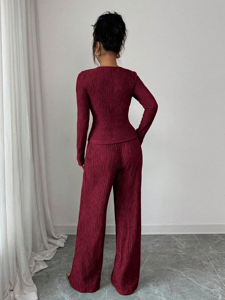SHEIN együttes, meggypiros