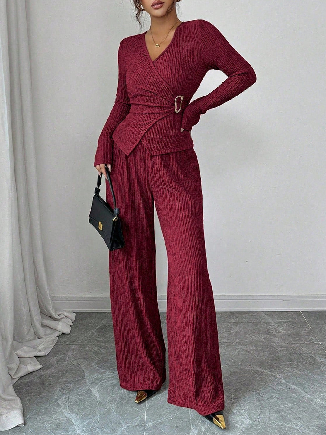 SHEIN együttes, meggypiros
