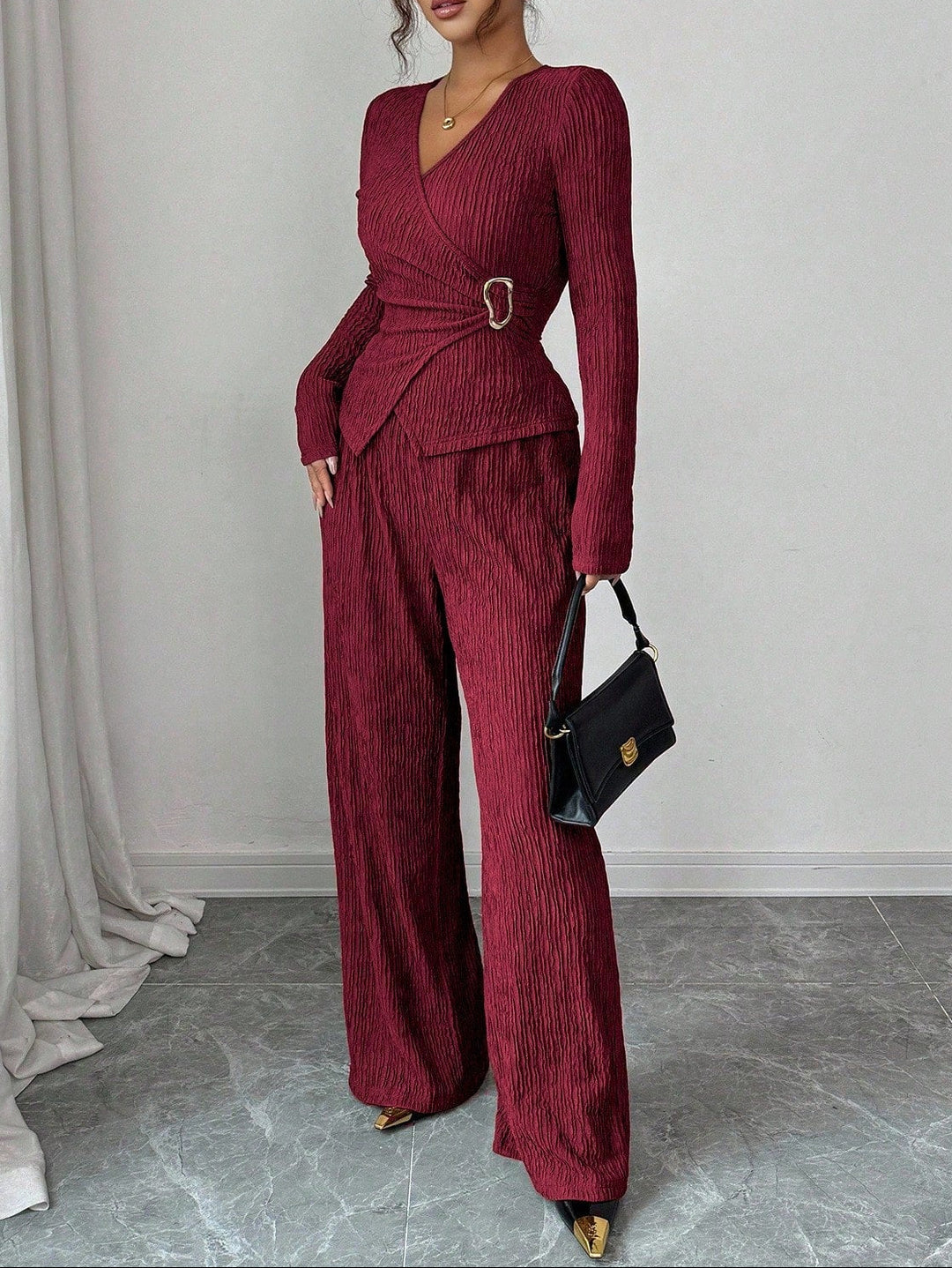 SHEIN együttes, meggypiros