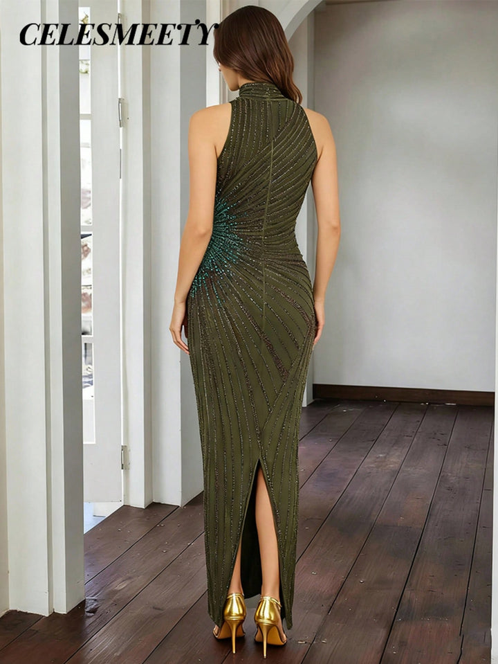 Rochie SHEIN, kaki