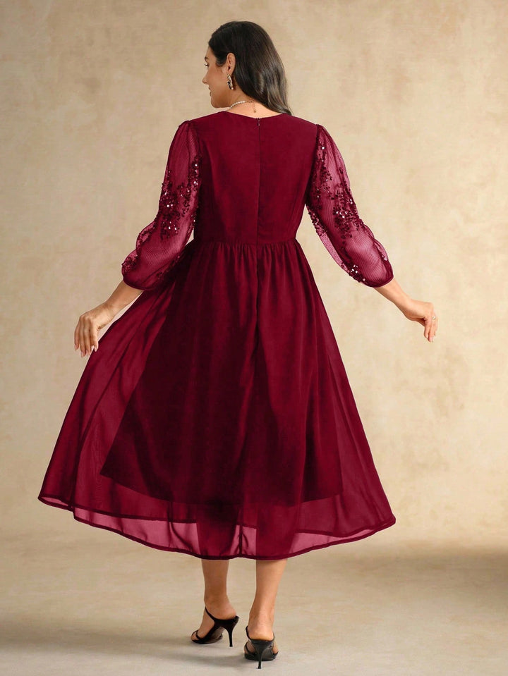 Rochie SHEIN, vișiniu