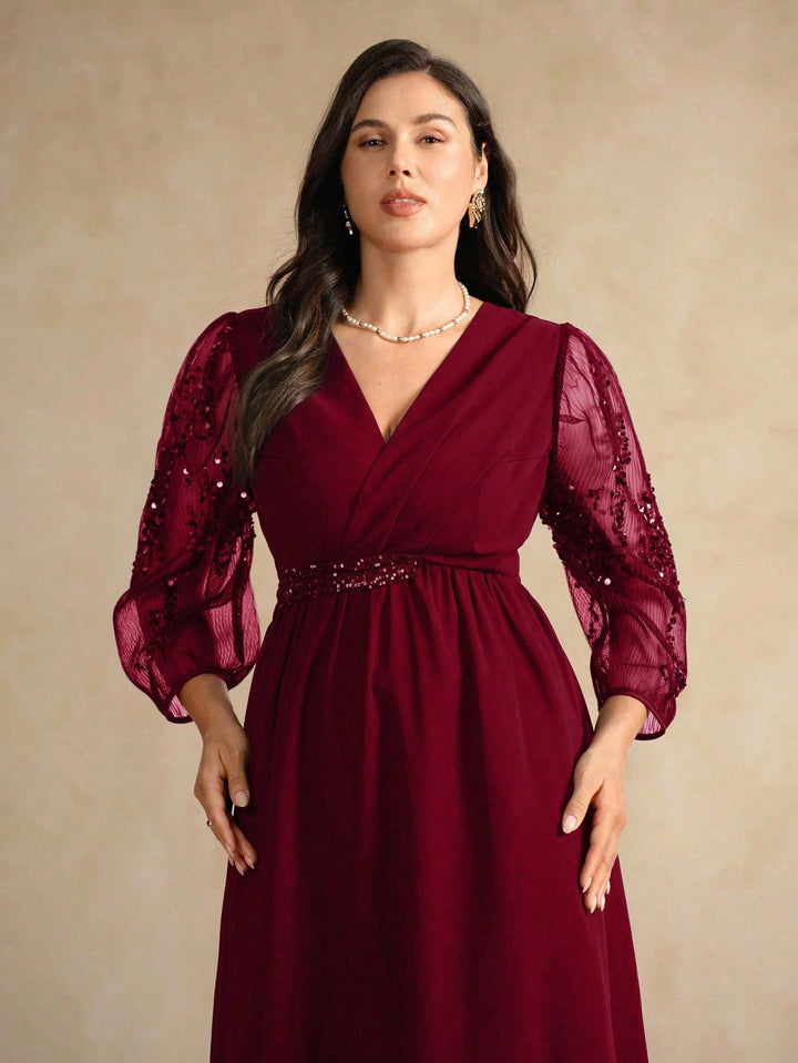 Rochie SHEIN, vișiniu