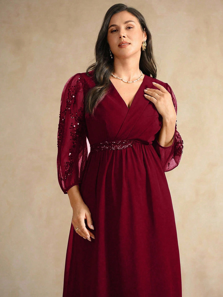 Rochie SHEIN, vișiniu